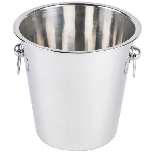 Kuvi Stainless Steel Champagne Bucket, Wine, Ice Bucket, 3850 ml, Silver